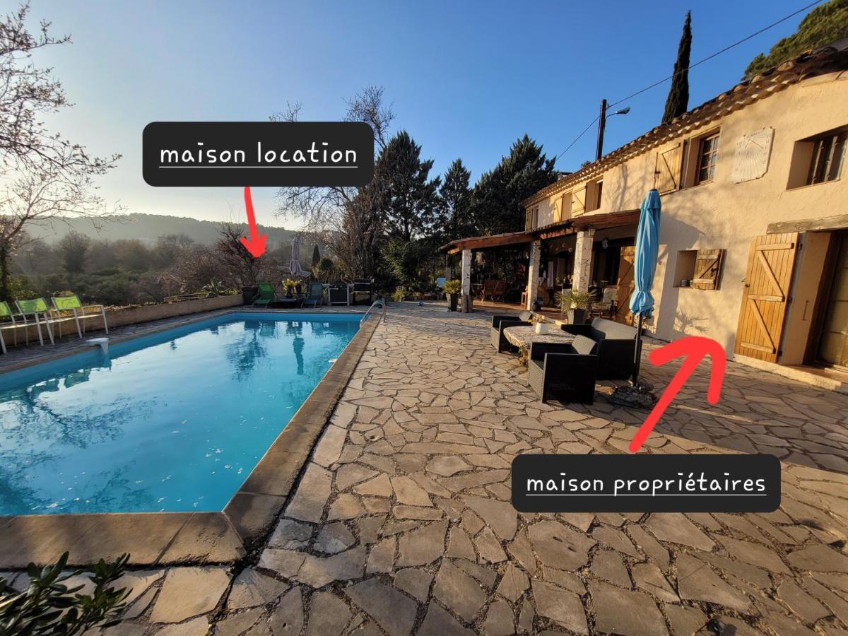 Maison Dans La Provence Verte Cotignac Extérieur photo